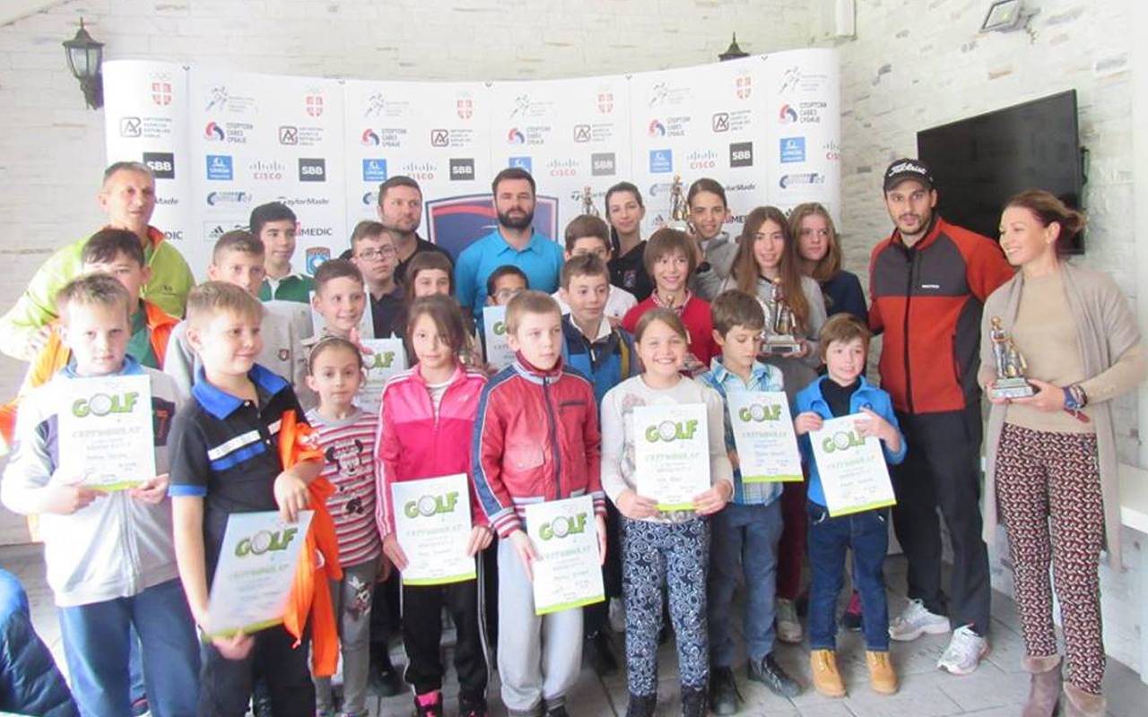 Najmlađi golferi završili sezonu na terenu GK Beograd 3